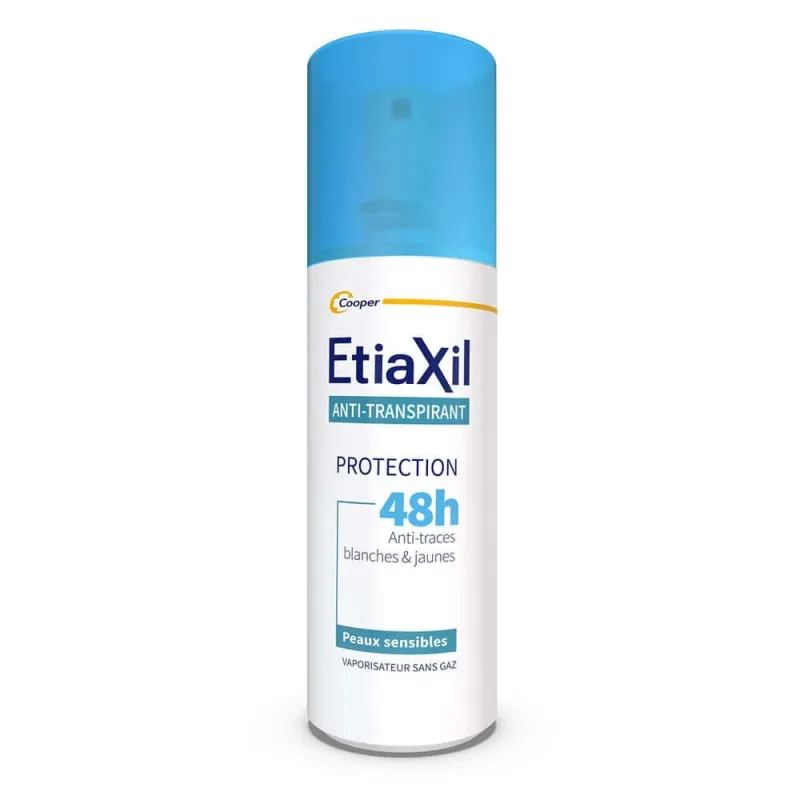Etiaxil Antiperspirant Deodorant Spray 48h Protejează axilele Transpirație moderată Piele sensibilă 100ml — preț și oferte
