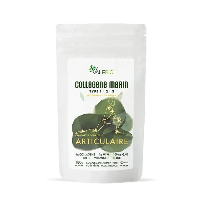 Valebio Colagen marin tip 1-2-3 Confort și flexibilitate articulară 180 g pulbere — preț și oferte