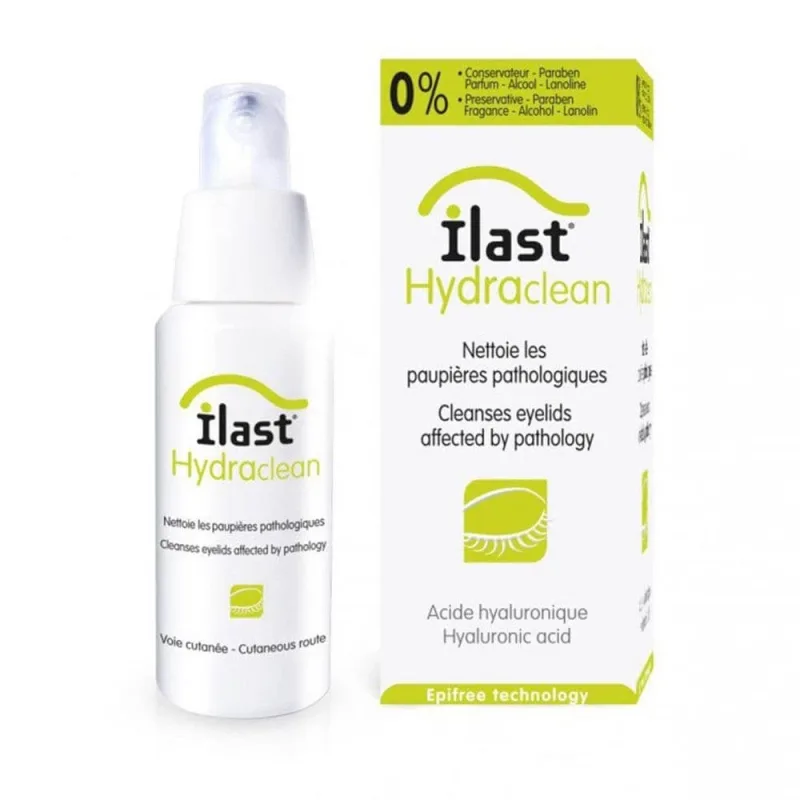 Horus Pharma Hayluronic Acid Eyelid Cleanser Ilast Hydraclean 50ml — preț și oferte