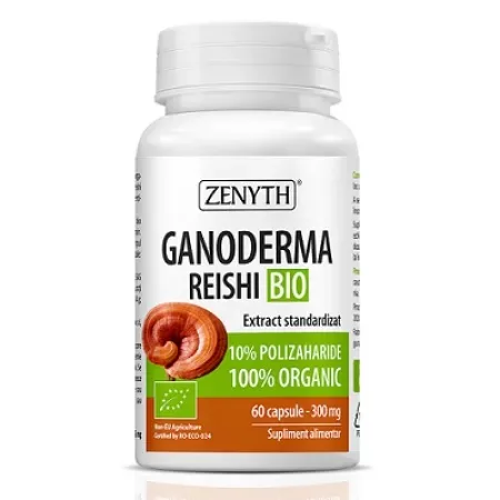 Ganoderma Reishi Bio, 60 capsule – Zenyth — preț și oferte
