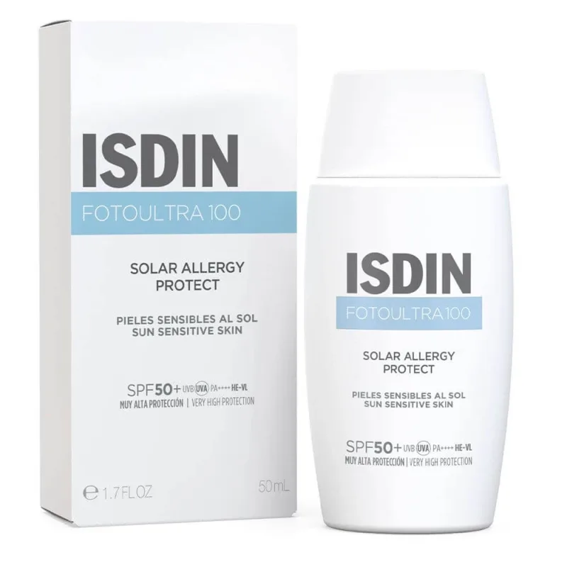 Isdin Solar Allergy Protective Sun Cream SPF50 50ml Isdinceutics De — preț și oferte