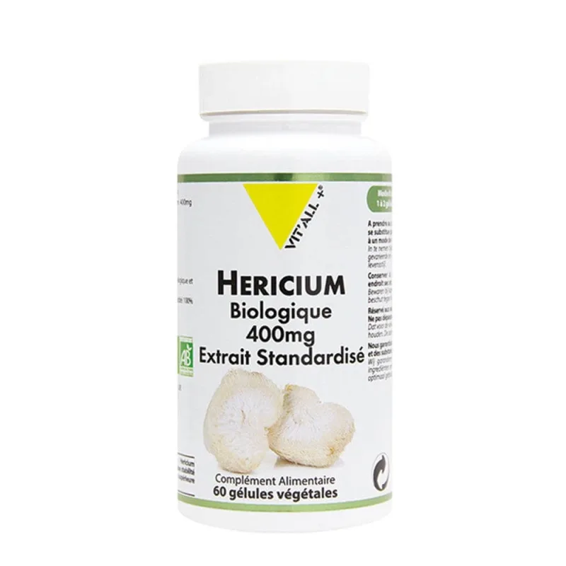 Vit'All+ Hericium organic 60 capsule — preț și oferte