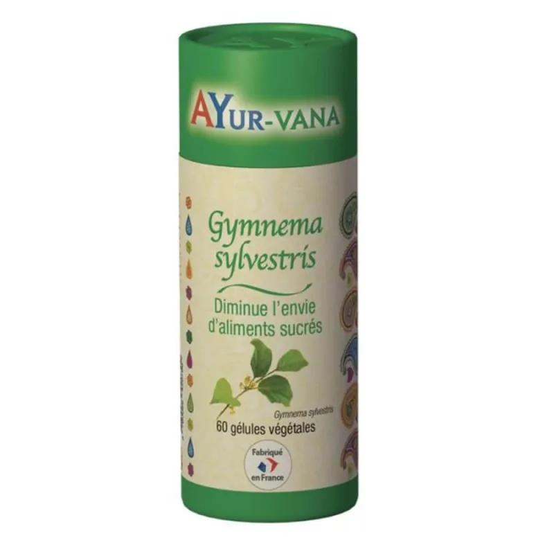 Ayur-Vana Gymnema Sylvestris Reduce pofta de dulce 60 capsule — preț și oferte