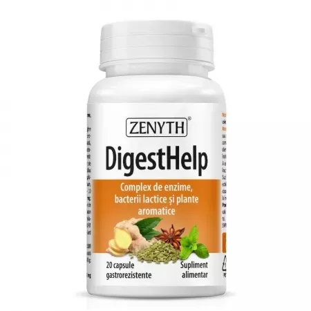 DigestHelp, 20 capsule gastrorezistente – Zenyth — preț și oferte