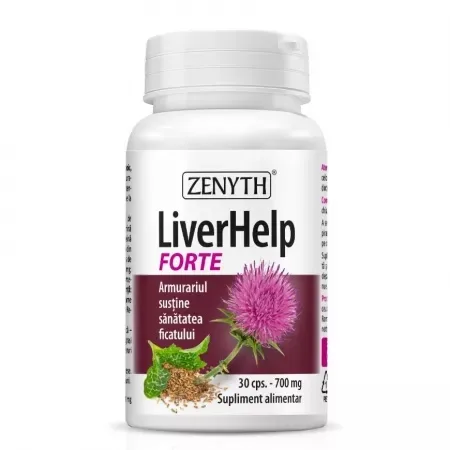 LiverHelp Forte 700 mg, 30 capsule - Zenyth — preț și oferte