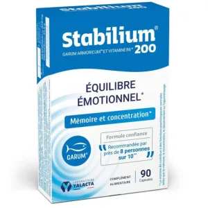 Yalacta Stabilium 200 Garum Armoricum și vitamina B6 90 Capsule