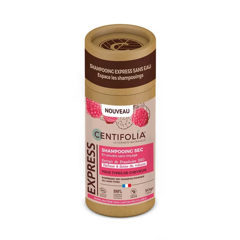 Șampon uscat cu pudră de zmeură Centifolia 50g — preț și oferte