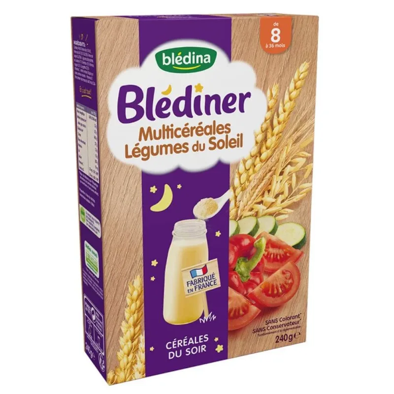 Blédina Evening Cereals Legume Du Soleil De la 8 luni Blediner 240g — preț și oferte