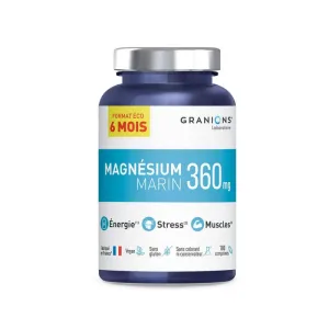 Granions Magnesium Marine 360mg Format ieftin 6 luni 180 comprimate