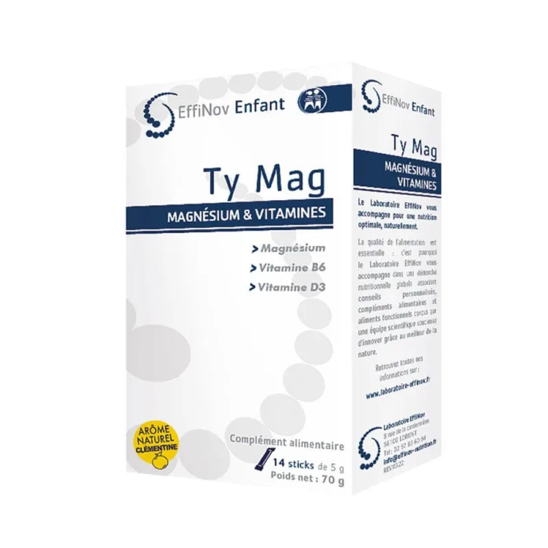 Effinov Nutrition Magit Complex de magneziu și vitamine pentru copii 14 sticks — preț și oferte