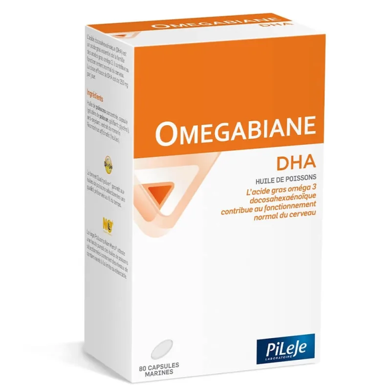 Pileje Omegabiane Omegabiane Dha 80 Capsule — preț și oferte