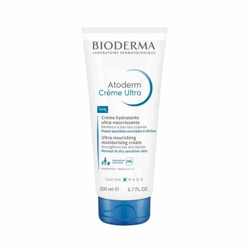 Bioderma Atoderm Ultra Nourishing Cream Piele sensibilă normală până la uscată 200ml — preț și oferte