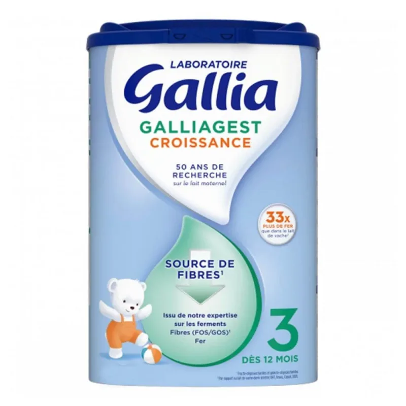 Galliagest Premium 3 Creștere Lapte praf 12 luni-3 ani 800 g — preț și oferte