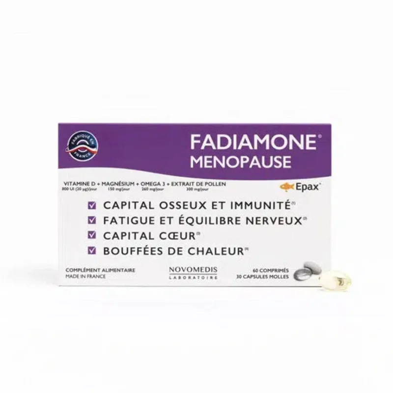 Fadiamone Menopauză 60 comprimate + 30 capsule — preț și oferte