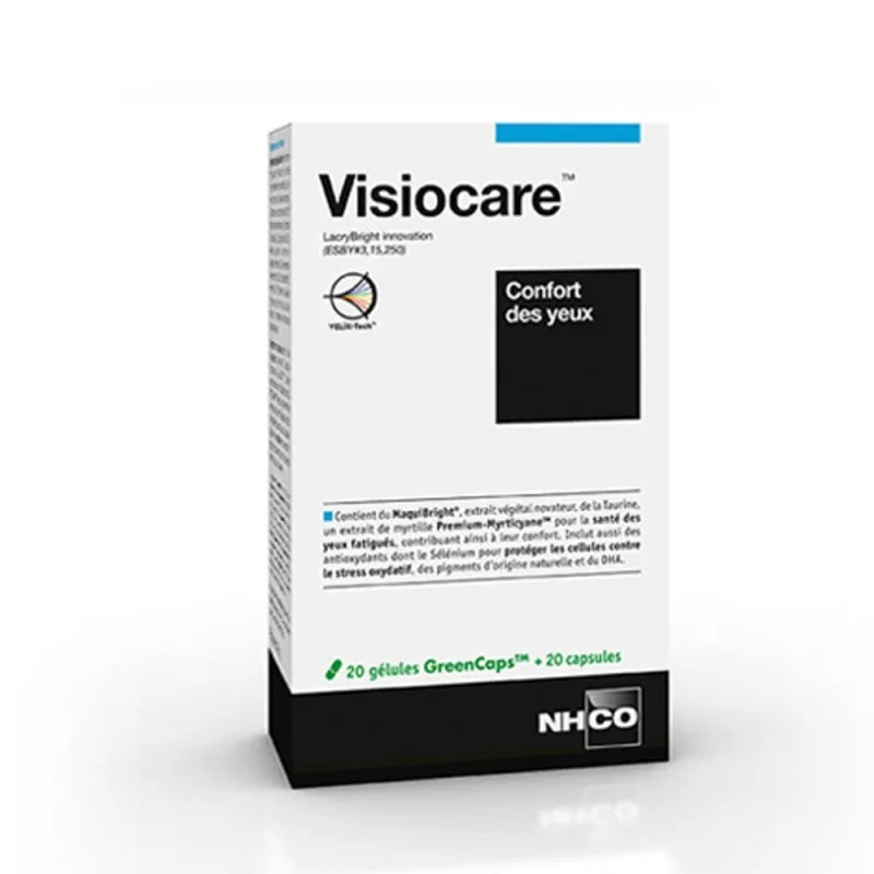Nhco Nutrition Visiocare comfort eyes 20 geluri + 20 capsule — preț și oferte