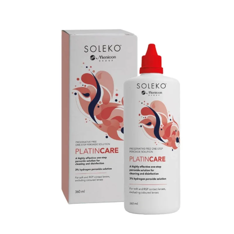 Menicon Platincare System oxidant pentru toate tipurile de lentile 360 ml — preț și oferte