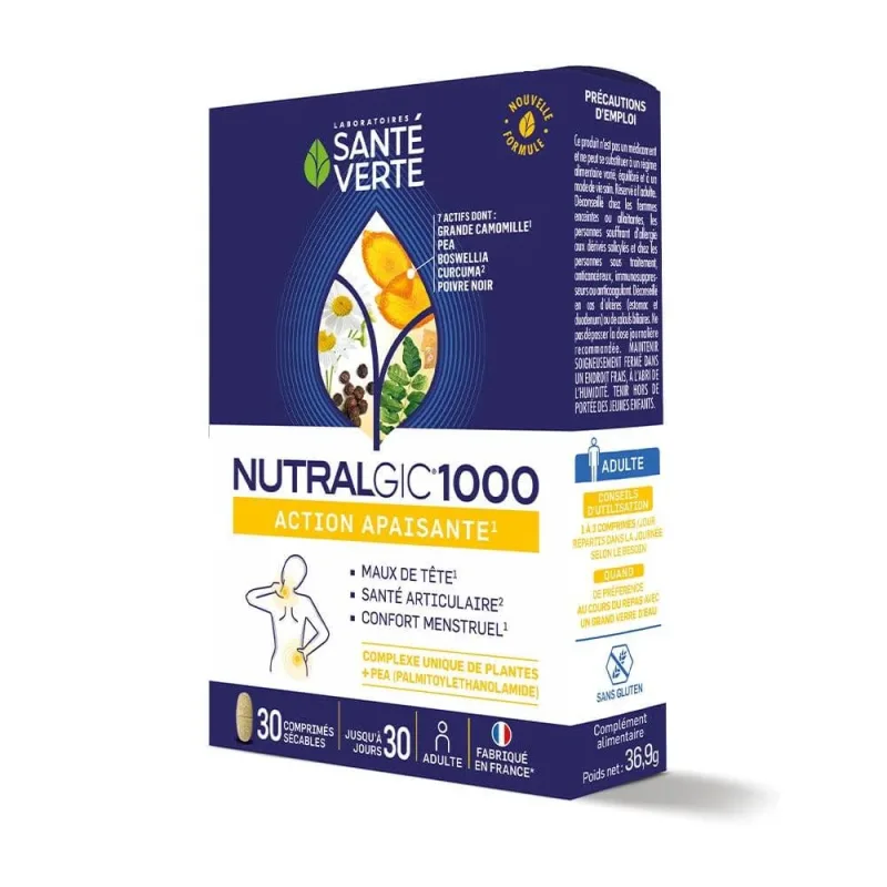 Sante Verte Nutralgic Soothing Action 1000 30 comprimate — preț și oferte