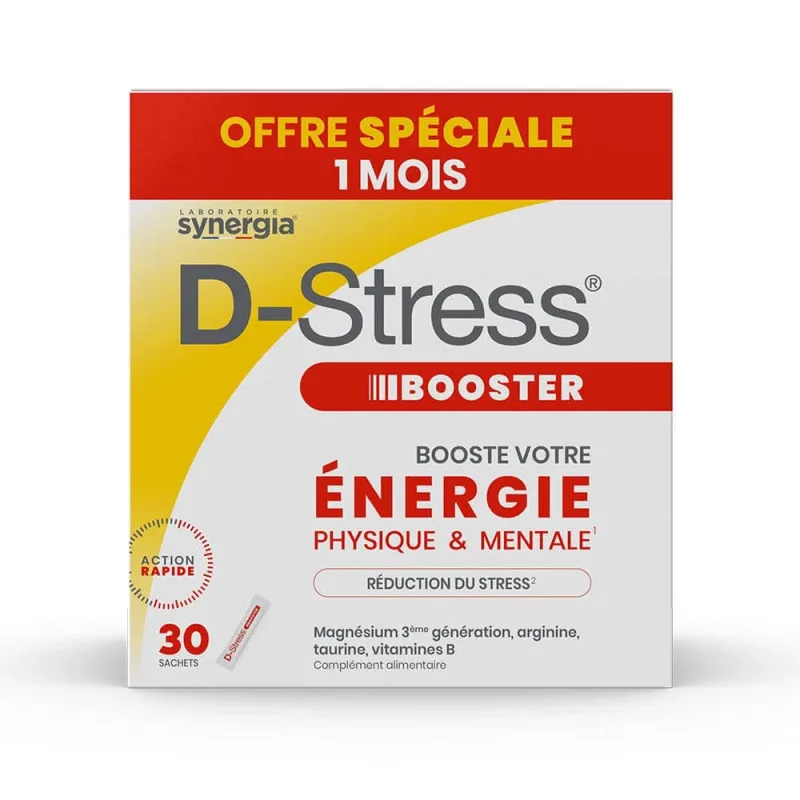 Synergia D-Stress Boost Pack Eco 30 pliculețe 1 lună Cutie Synergia Boost Pack Eco 1 lună Cutie 30 pliculețe — preț și oferte