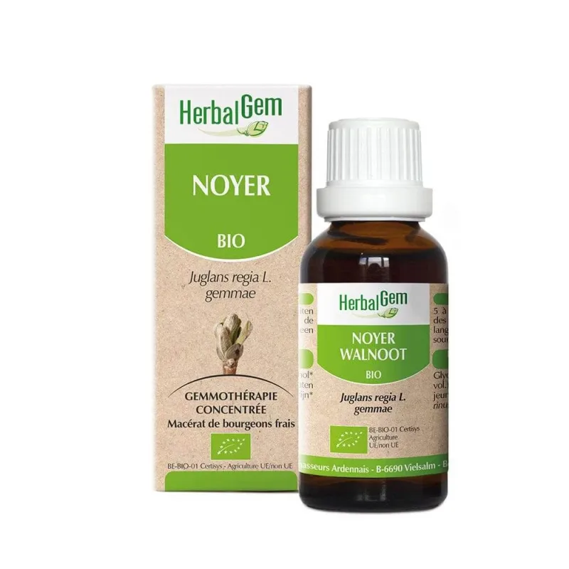 Herbalgem nucă organică 30ml — preț și oferte