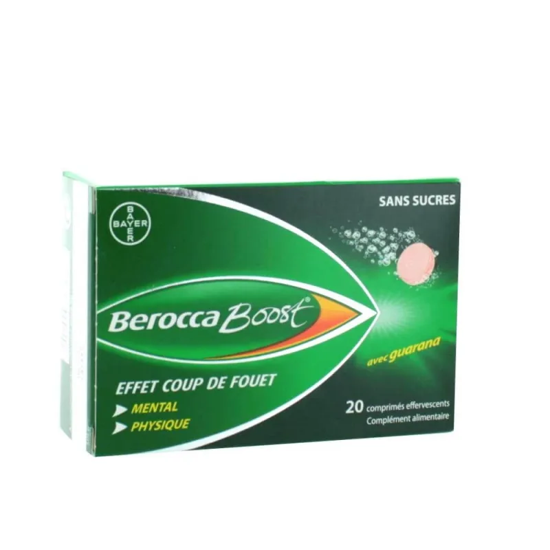 Bayer Berocca Boost 20 comprimate efervescente — preț și oferte