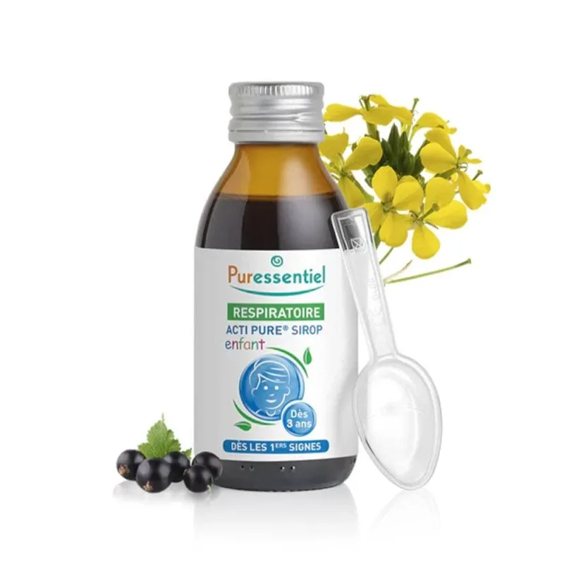 Puressentiel Sirop respirator Acti Pur Aromă naturală 125 ml — preț și oferte