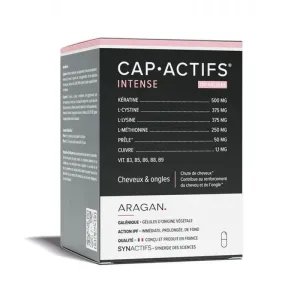 Aragan Synactifs CapActifs Intense Păr și unghii 120 Capsule