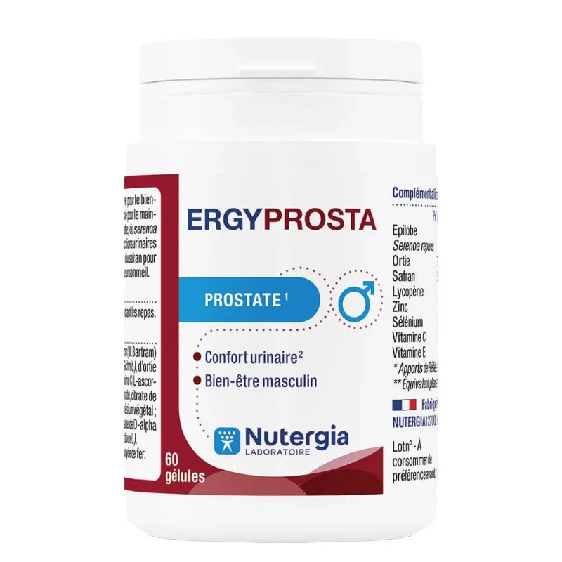 Nutergia Ergyprosta Prostată 60 gelule — preț și oferte