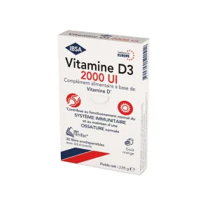 IBSA FilmTec Vitamina D3 2000IU 30 de filme orodispersabile