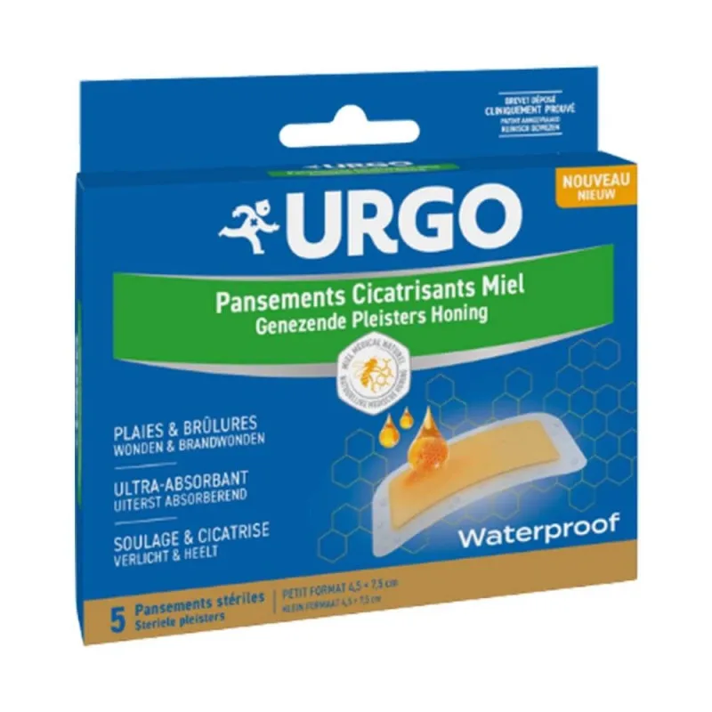 Pansamente vindecătoare Urgo Honey 4.5x7.5 cm x5 — preț și oferte