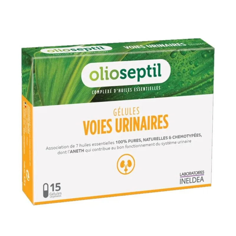 Olioseptil Sistem urinar 15 gelule vegetale Lab. Ineldea — preț și oferte