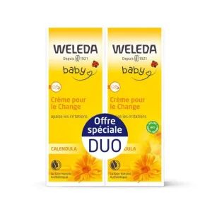 Weleda Calendula Cremă pentru schimbarea scutecului 2x75ml