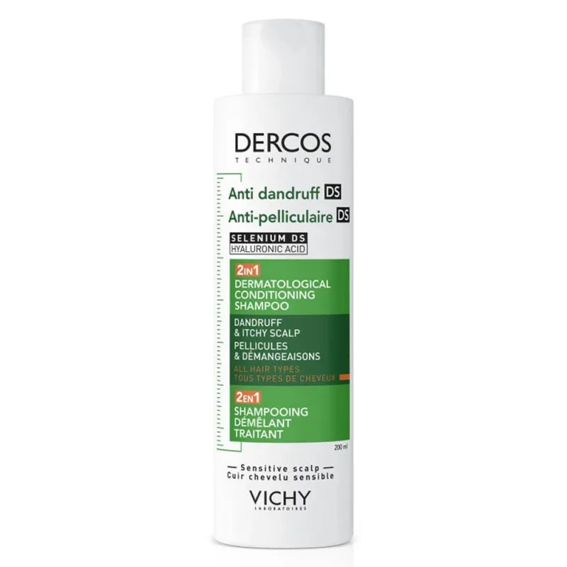 Șampon tratament anti-mătreață Dercos, 200 ml, Vichy — preț și oferte