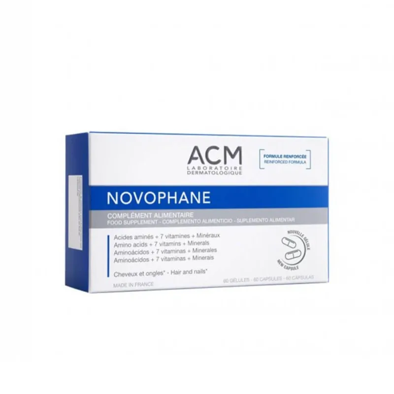 Acm Novophane Unghii și păr 60 de capsule ACM LABORATOIRE — preț și oferte