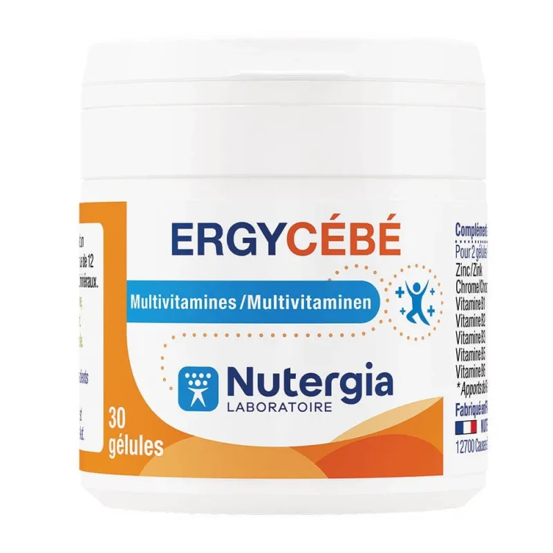 Nutergia Ergycebe multivitamine 30 geluri — preț și oferte