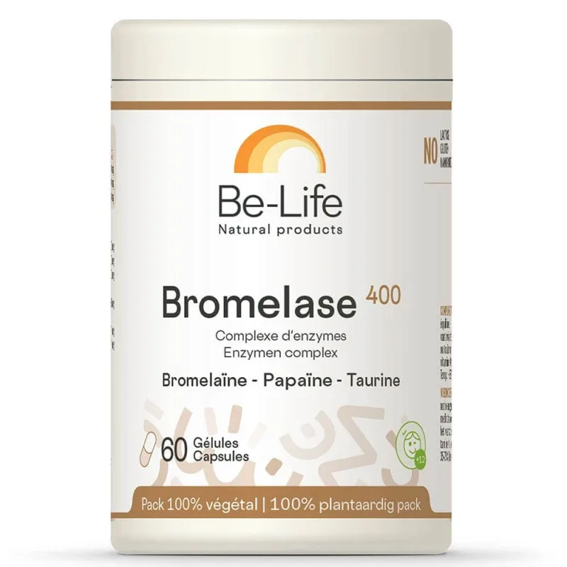 Be-Life Bromelase 400 60 capsule — preț și oferte