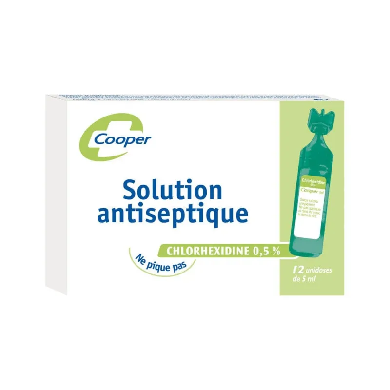 Soluție antiseptică Cooper 12x5ml — preț și oferte