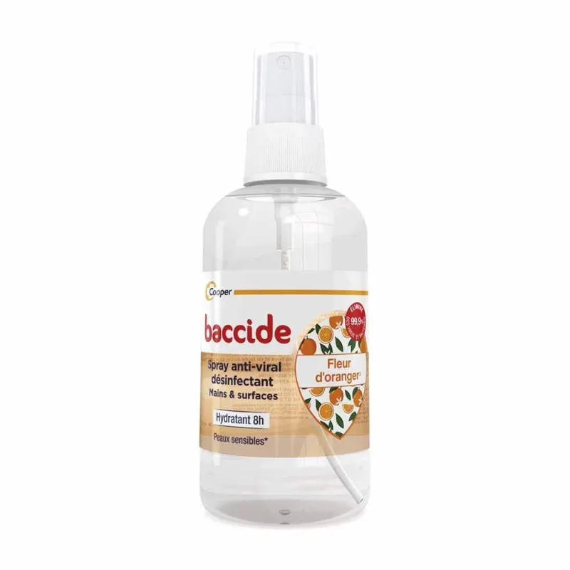 Baccide Spray dezinfectant antiviral pentru mâini și suprafețe Orange Blossom 100ml — preț și oferte