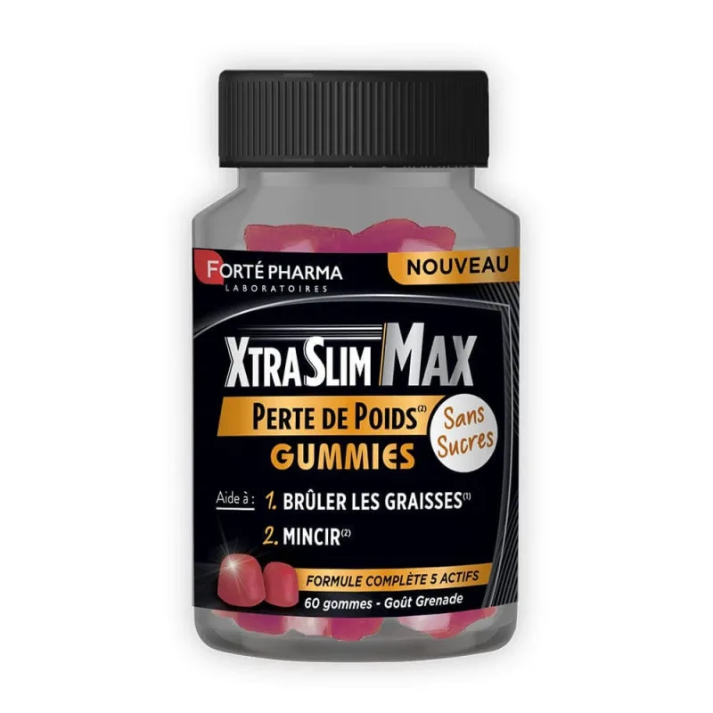 Forté Pharma XtraSlim Max gumă de slăbit 60 gume de mestecat — preț și oferte