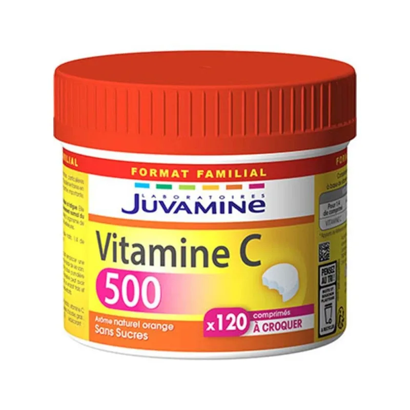 Juvamine Vitamina C Maxi Format120 comprimate masticabile — preț și oferte