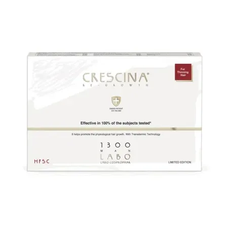 Crescina Transdermic Re-Growth HFSC 1300 Man, 5 fiole – Labo — preț și oferte