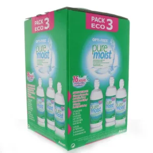 Alcon Opti-Free Pure Moist soluție dezinfectantă multifuncțională 3x300ml