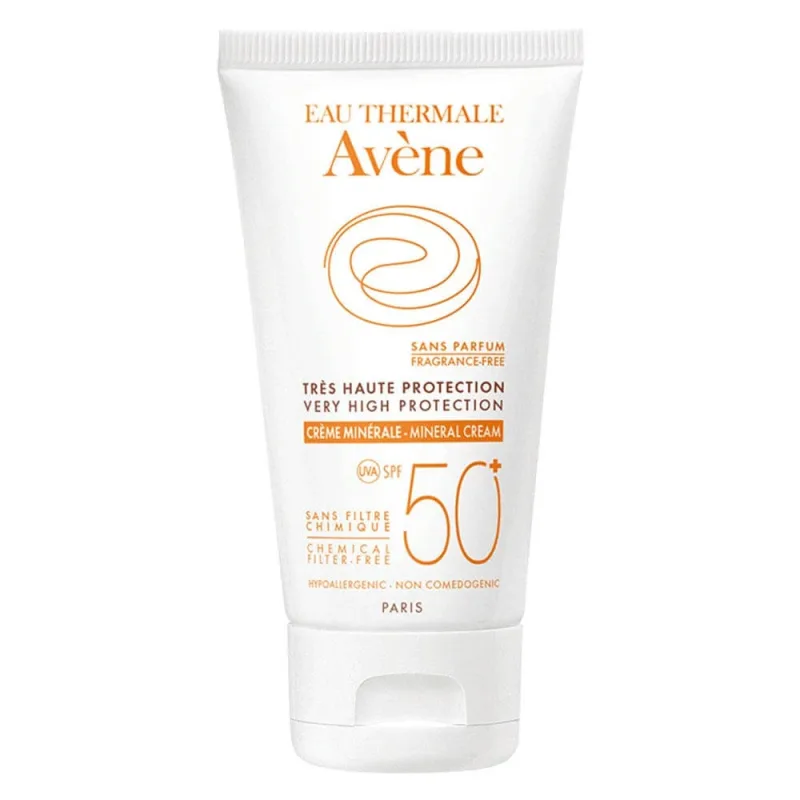 Avène Solari Mineral Cream SPF 50+ Protecție foarte ridicată Piele intolerantă 50ml — preț și oferte