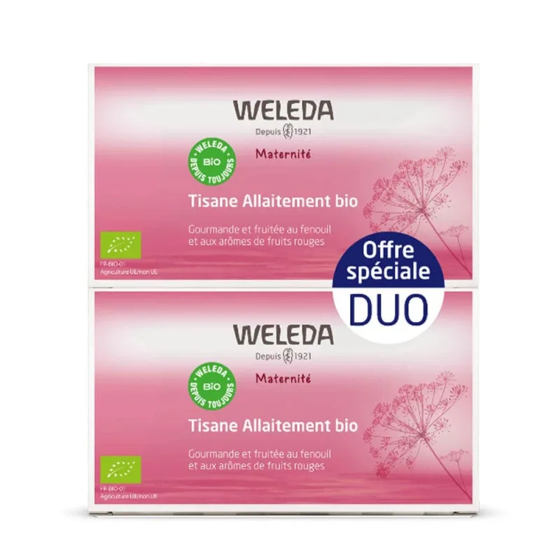Weleda Mum's Breastfeeding Herbal Tea Red Fruit 2x20 pliculețe — preț și oferte