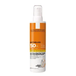 La Roche-Posay Anthelios Solar Body Spray SPF 50+ Protecție foarte ridicată cu parfum 200ml