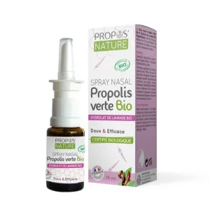 Spray nazal Propos'Nature cu hidrosol de propolis și lavandă organică 15ml