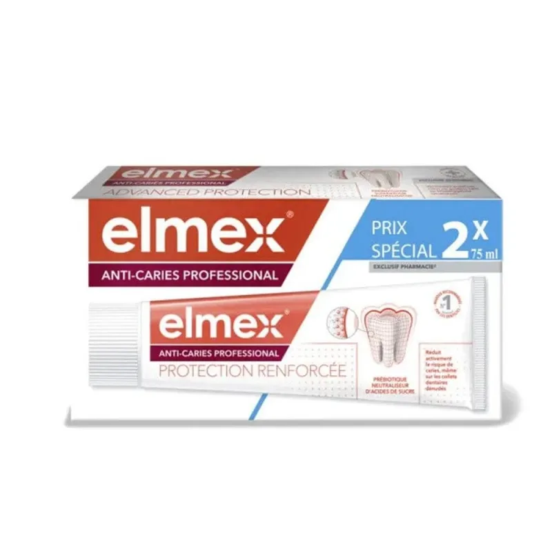 Elmex Caries Protection Professional Special Premium pastă de dinți 2x75ml — preț și oferte