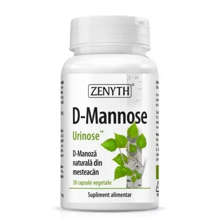 D-Mannose, 30 capsule vegetale – Zenyth — preț și oferte