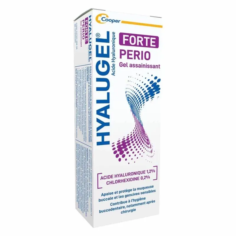 Hyalugel Forte Perio Gel bucal asanant Acide Hyaluronique 1.2% 8ml — preț și oferte