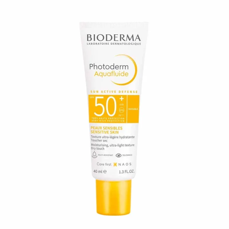 Bioderma Photoderm Aqua Fluid Spf50+ Peaux sensibles 40ml — preț și oferte
