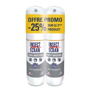 Insect Ecran Skin Mosquito Repellent pentru zone infestate adulți și copii 2x100ml